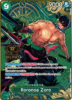 Roronoa Zoro OP06-118 One Piece card