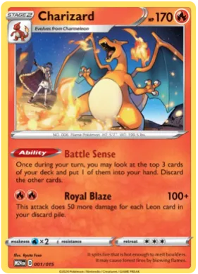 Charizard (M24 001) McDonald's Collection 2024