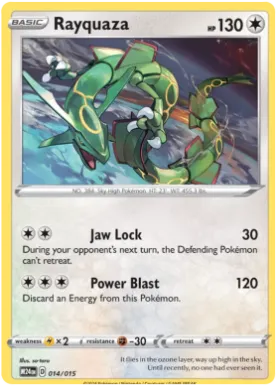 Rayquaza (M24 014) McDonald's Collection 2024