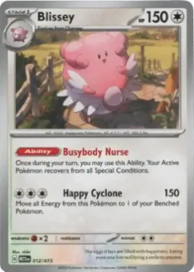 Blissey (M23 012) McDonald's Collection 2023
