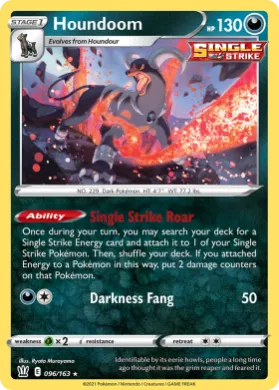 Houndoom (BST 96) Battle Styles