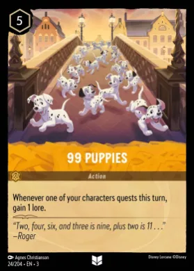 99 Puppies (3INK 24) Into the Inklands