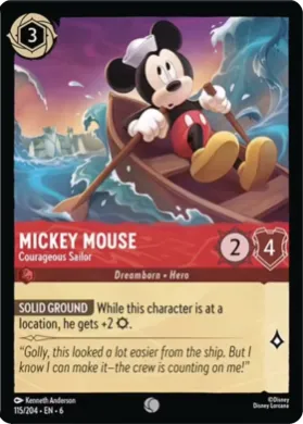 Mickey Mouse (6AZS 115) Azurite Sea