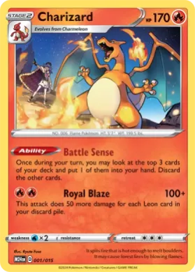 Charizard (M24 001) McDonald's Collection 2024