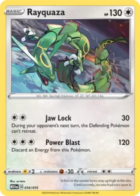 Rayquaza (M24 014) McDonald's Collection 2024