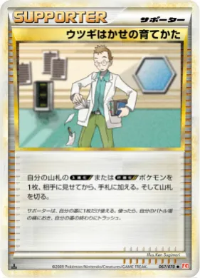 ウツギはかせの育てかた (Professor Elm's Training Method) (L1 067) HeartGold Collection