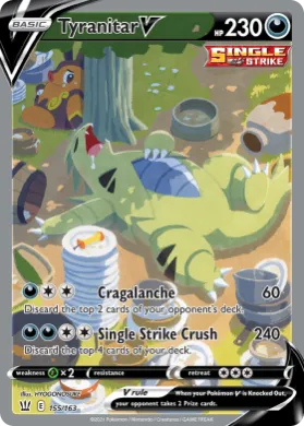 Tyranitar V (BST 155) Battle Styles