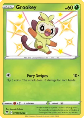 Grookey (SHF SV004) Shining Fates