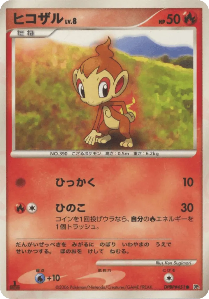 Chimchar Lv.8