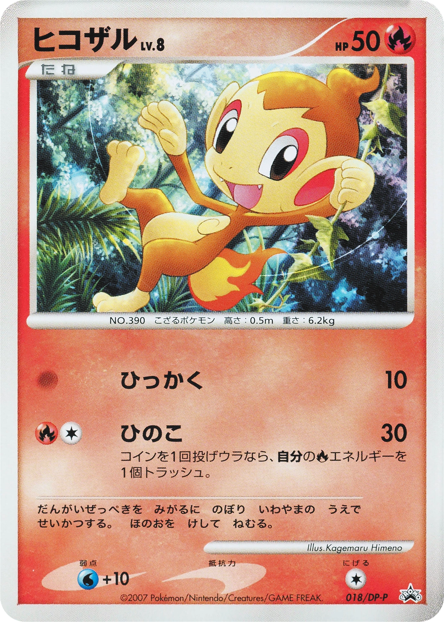 Chimchar Lv.8