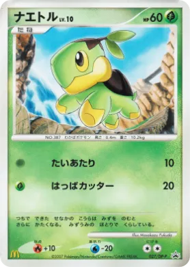 ナエトル (Turtwig Lv.10) (DP-P 027) DP Promos