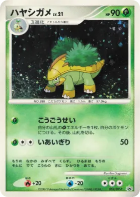 ハヤシガメ (Grotle Lv.21) (DP-P 052) DP Promos