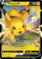 Pikachu V (VIV 43) Vivid Voltage