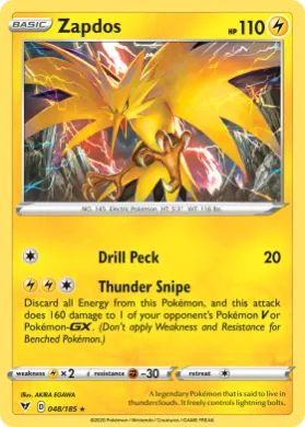 Zapdos (VIV 48) Vivid Voltage