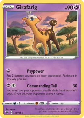 Girafarig (VIV 65) Vivid Voltage