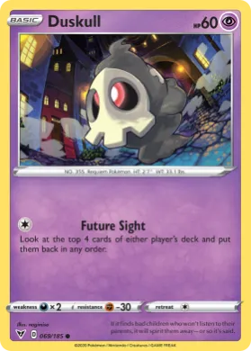 Duskull (VIV 69) Vivid Voltage