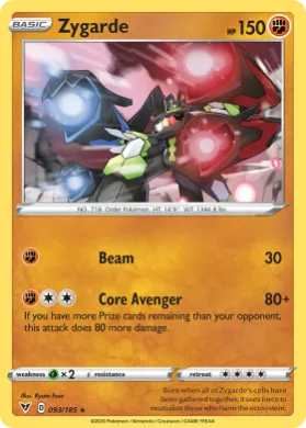 Zygarde (VIV 93) Vivid Voltage