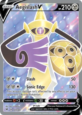 Aegislash V (VIV 177) Vivid Voltage