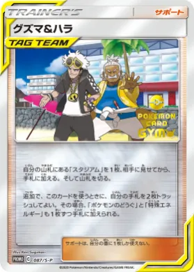 グズマ&ハラ (Guzma & Hala) (S1H 087) Sword & Shield Promos