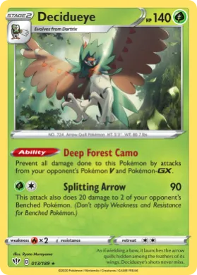 Decidueye (DAA 13) Darkness Ablaze