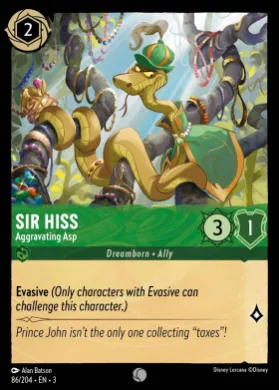 Sir Hiss (3INK 86) Into the Inklands