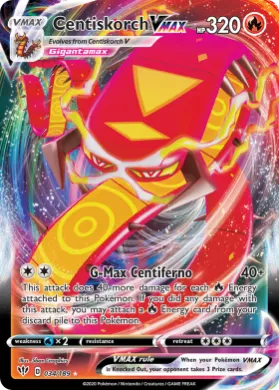 Centiskorch VMAX (DAA 34) Darkness Ablaze
