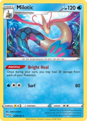 Milotic (DAA 39) Darkness Ablaze