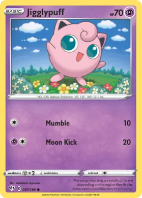 Jigglypuff (DAA 67) Darkness Ablaze