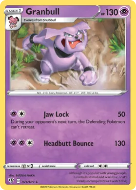 Granbull (DAA 71) Darkness Ablaze