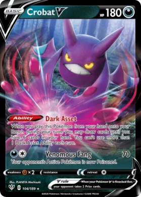 Crobat V (DAA 104) Darkness Ablaze