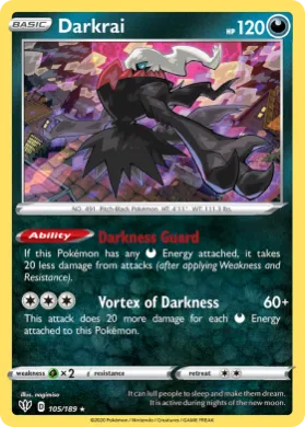 Darkrai (DAA 105) Darkness Ablaze