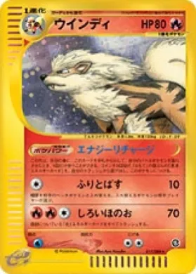 Arcanine ( 017) Mysterious Mountains