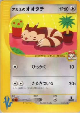 Whitney's Furret ( 018) Pokémon VS