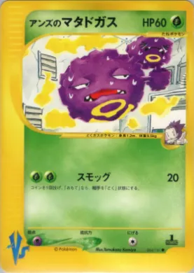 Janine's Weezing ( 064) Pokémon VS