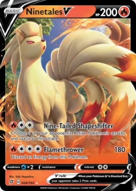 Ninetales V (RCL 26) Rebel Clash