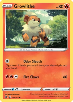 Growlithe (RCL 27) Rebel Clash