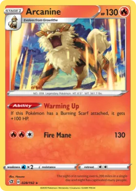 Arcanine (RCL 28) Rebel Clash