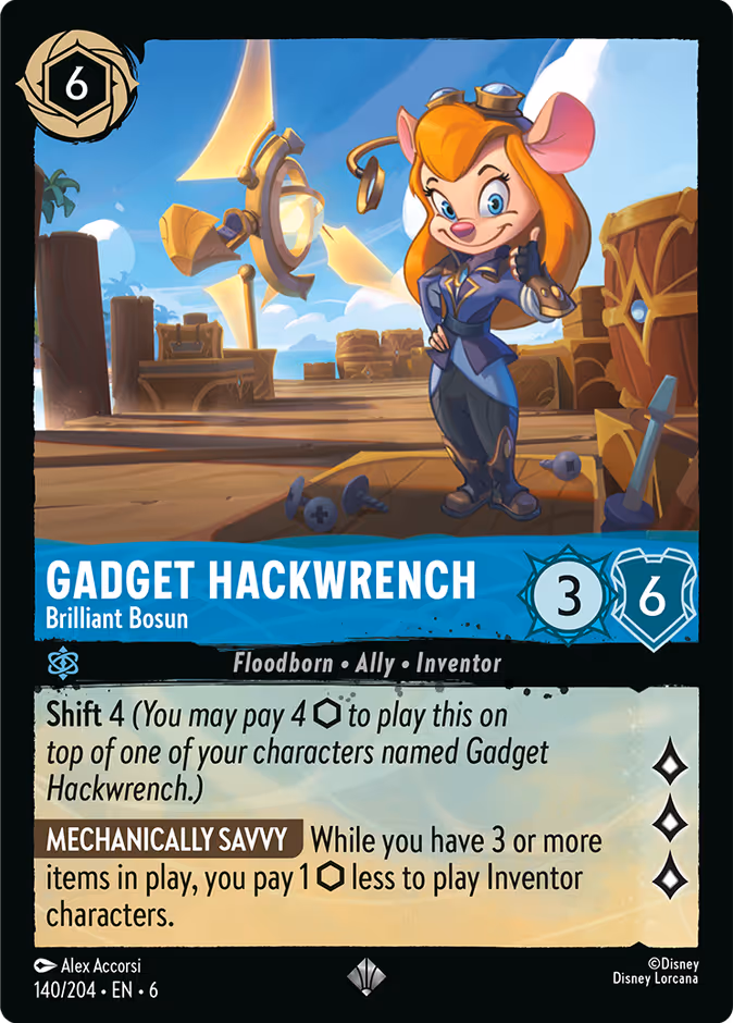 Gadget Hackwrench - Brilliant Bosun
