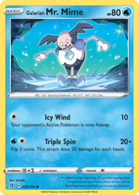 Galarian Mr. Mime (RCL 37) Rebel Clash