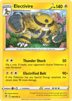 Electivire (RCL 59) Rebel Clash