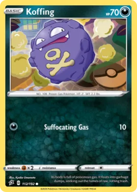 Koffing (RCL 112) Rebel Clash