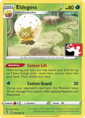 Eldegoss ( 016/203) Play! Pokémon Prize Pack Series One