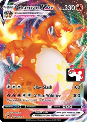 Charizard VMAX ( 020/189) Play! Pokémon Prize Pack Series One