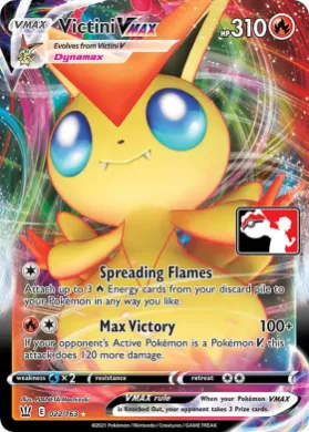 Victini VMAX ( 022/163) Play! Pokémon Prize Pack Series One