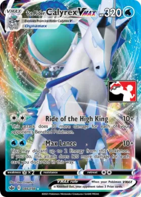 Ice Rider Calyrex VMAX ( 046/198) Play! Pokémon Prize Pack Series One