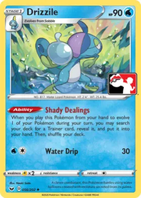Drizzile ( 056/202) Play! Pokémon Prize Pack Series One