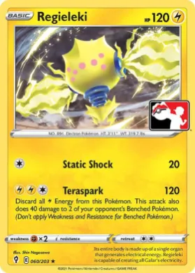 Regieleki ( 060/203) Play! Pokémon Prize Pack Series One