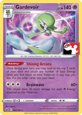 Gardevoir ( 061/198) Play! Pokémon Prize Pack Series One