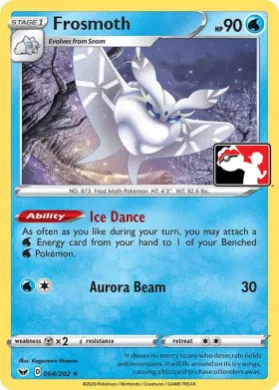 Frosmoth ( 064/202) Play! Pokémon Prize Pack Series One