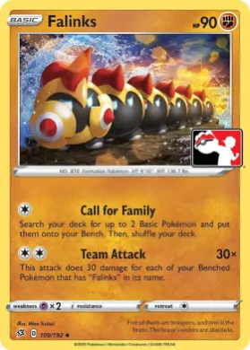 Falinks ( 109/192) Play! Pokémon Prize Pack Series One